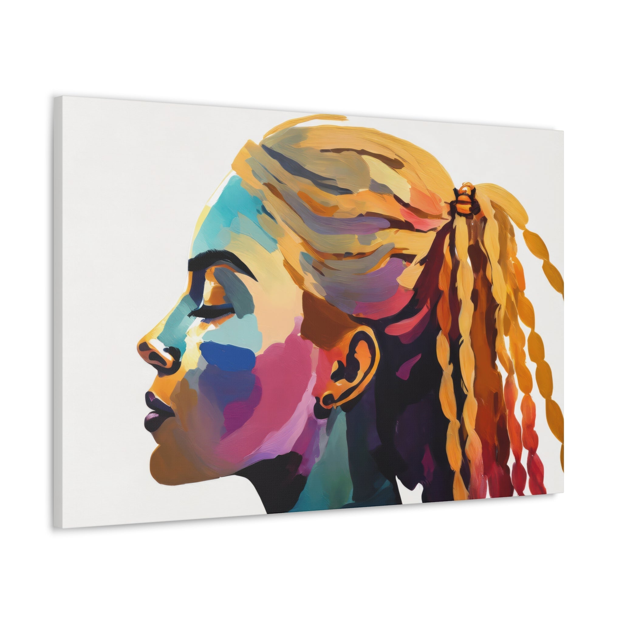 Wall Art Decor - Canvas Print Artwork - my Colors are Beautiful