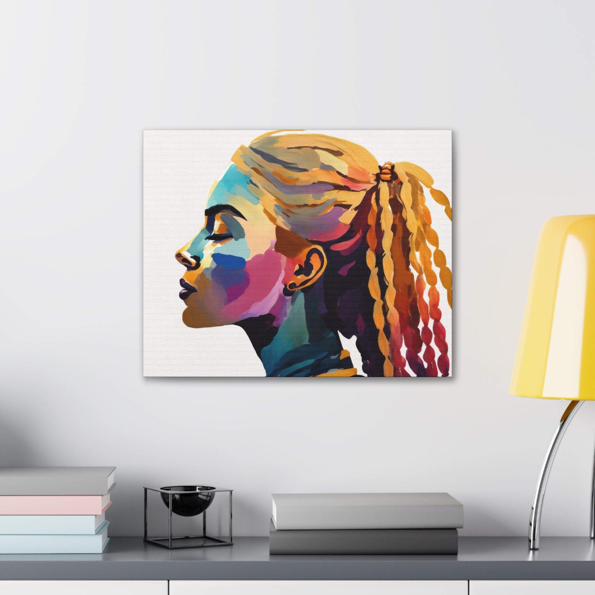 Wall Art Decor - Canvas Print Artwork - my Colors are Beautiful