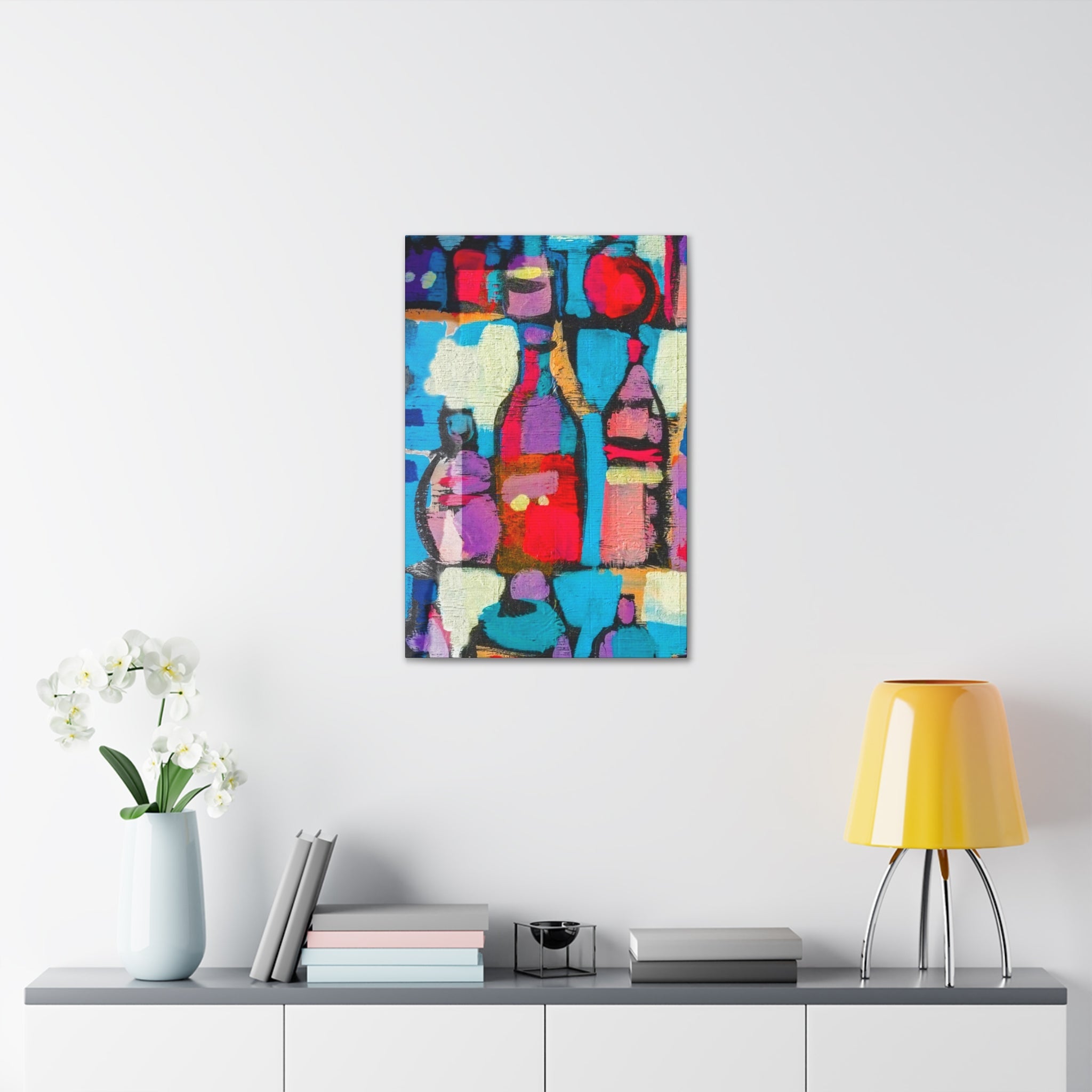 Wall Art Decor - Canvas Print Artwork - Sutileza Smooth Colorful
