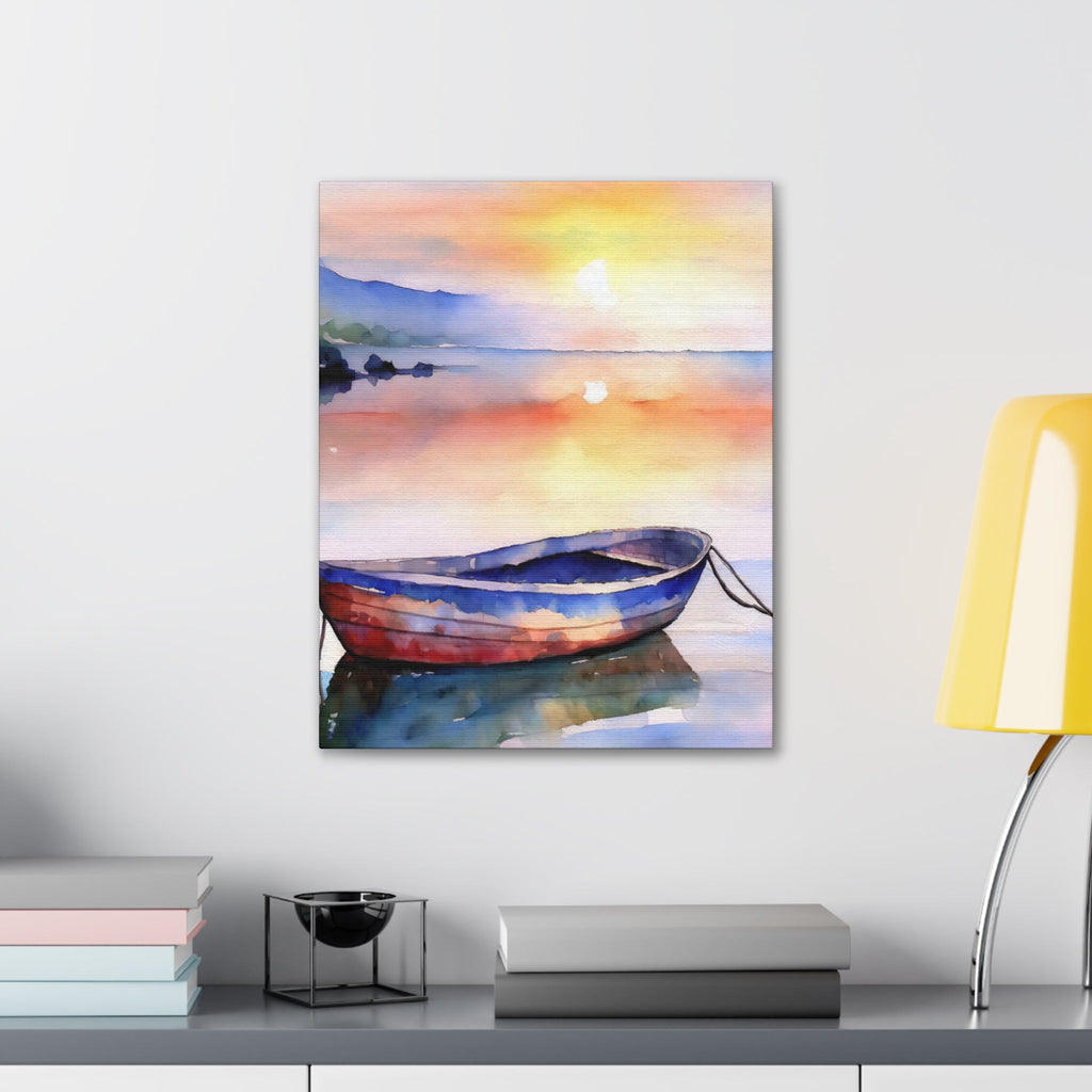 Wall Art Decor - Canvas Print Artwork - Sunset by the Sea