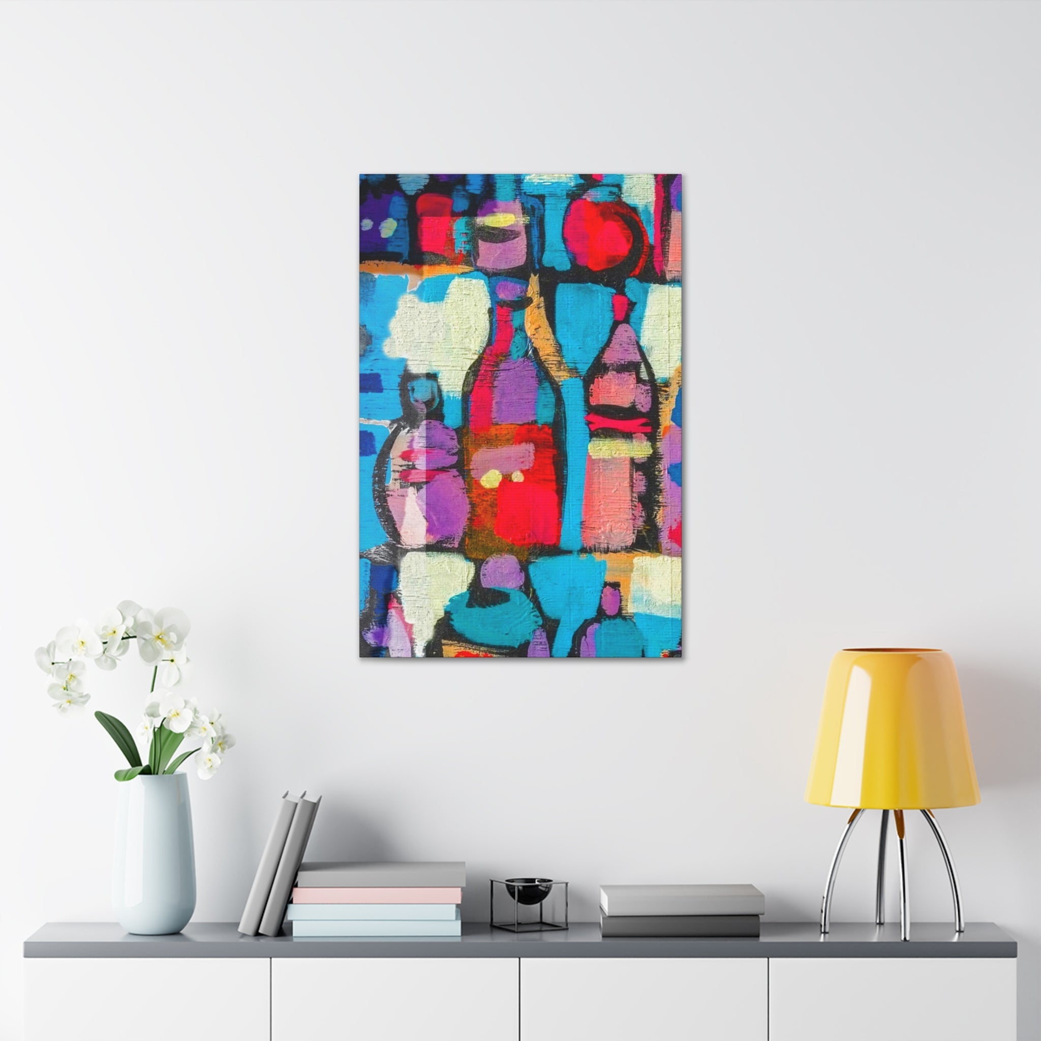 Wall Art Decor - Canvas Print Artwork - Sutileza Smooth Colorful