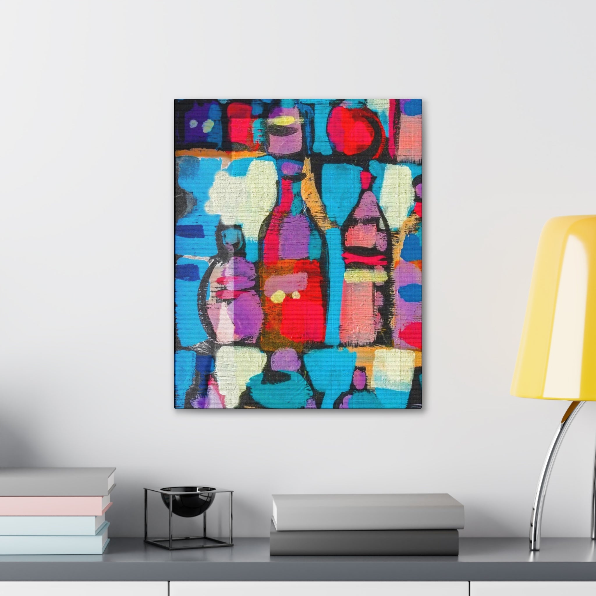 Wall Art Decor - Canvas Print Artwork - Sutileza Smooth Colorful
