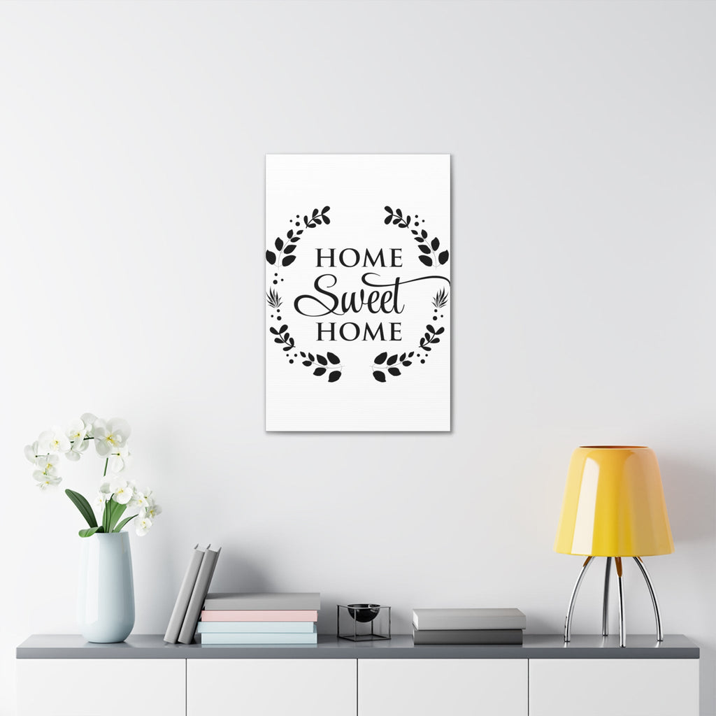 Wall Art Decor - Canvas Print Artwork - Home Sweet Home