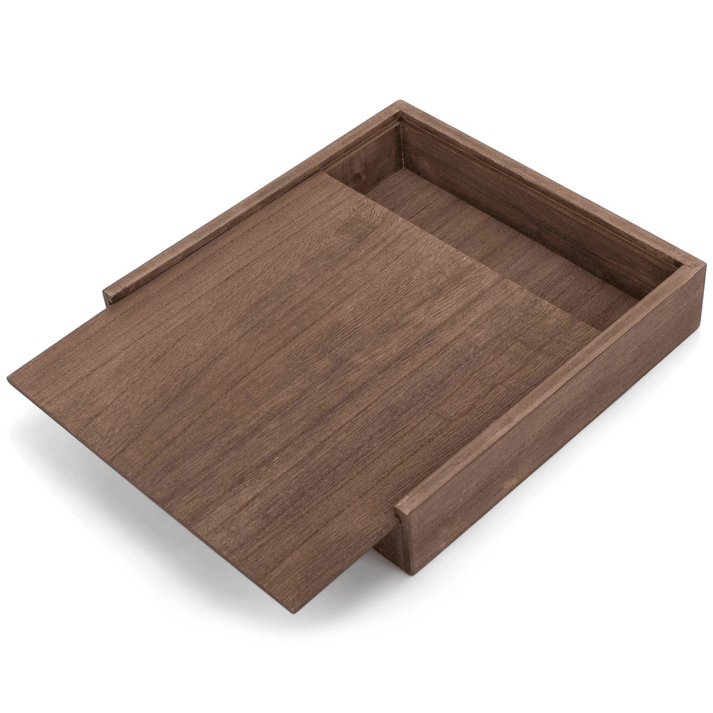 Walnut Memory Box With Cowboy Prayer Artwork