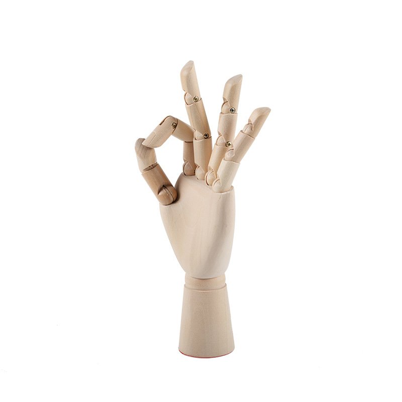 Wooden Hand Decor