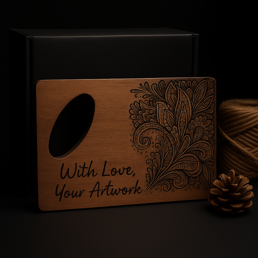 Bottle Opener Personalized engraving Cedar Wood Credit Card