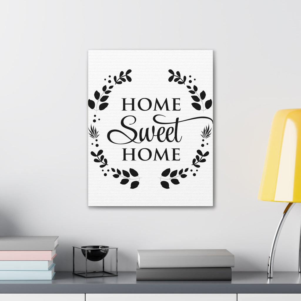 Wall Art Decor - Canvas Print Artwork - Home Sweet Home