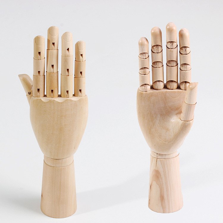 Wooden Hand Decor