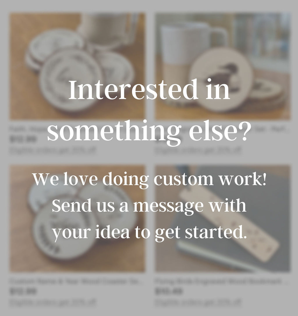 Laser Cut Wooden Welcome Sign