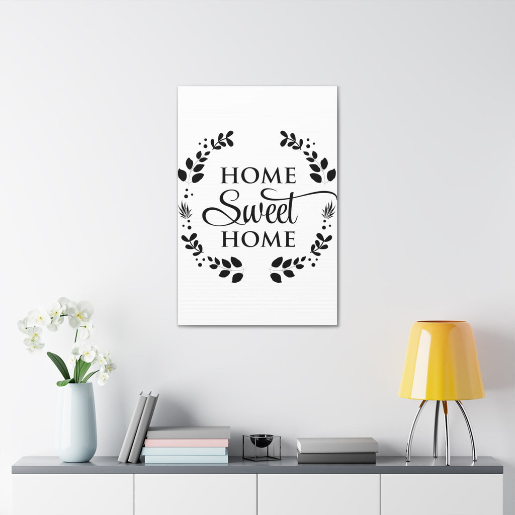 Wall Art Decor - Canvas Print Artwork - Home Sweet Home