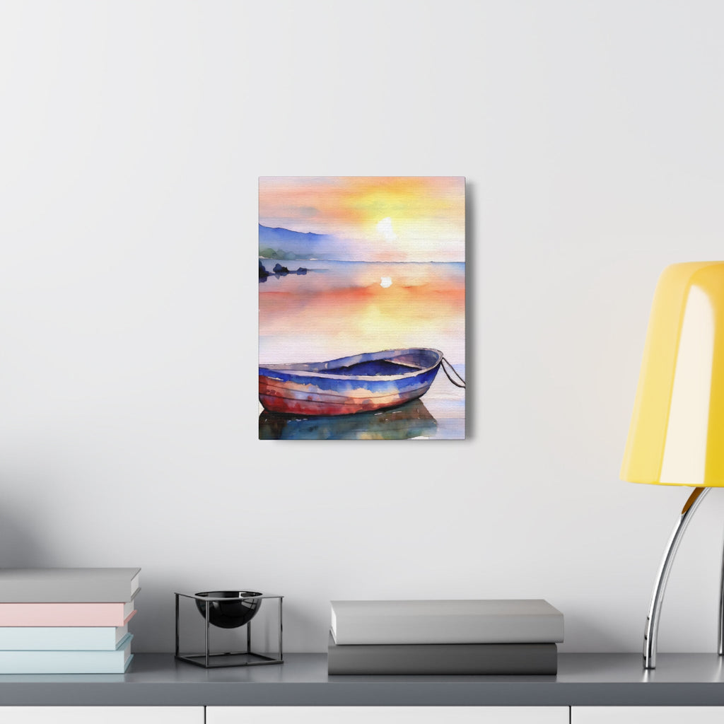 Wall Art Decor - Canvas Print Artwork - Sunset by the Sea