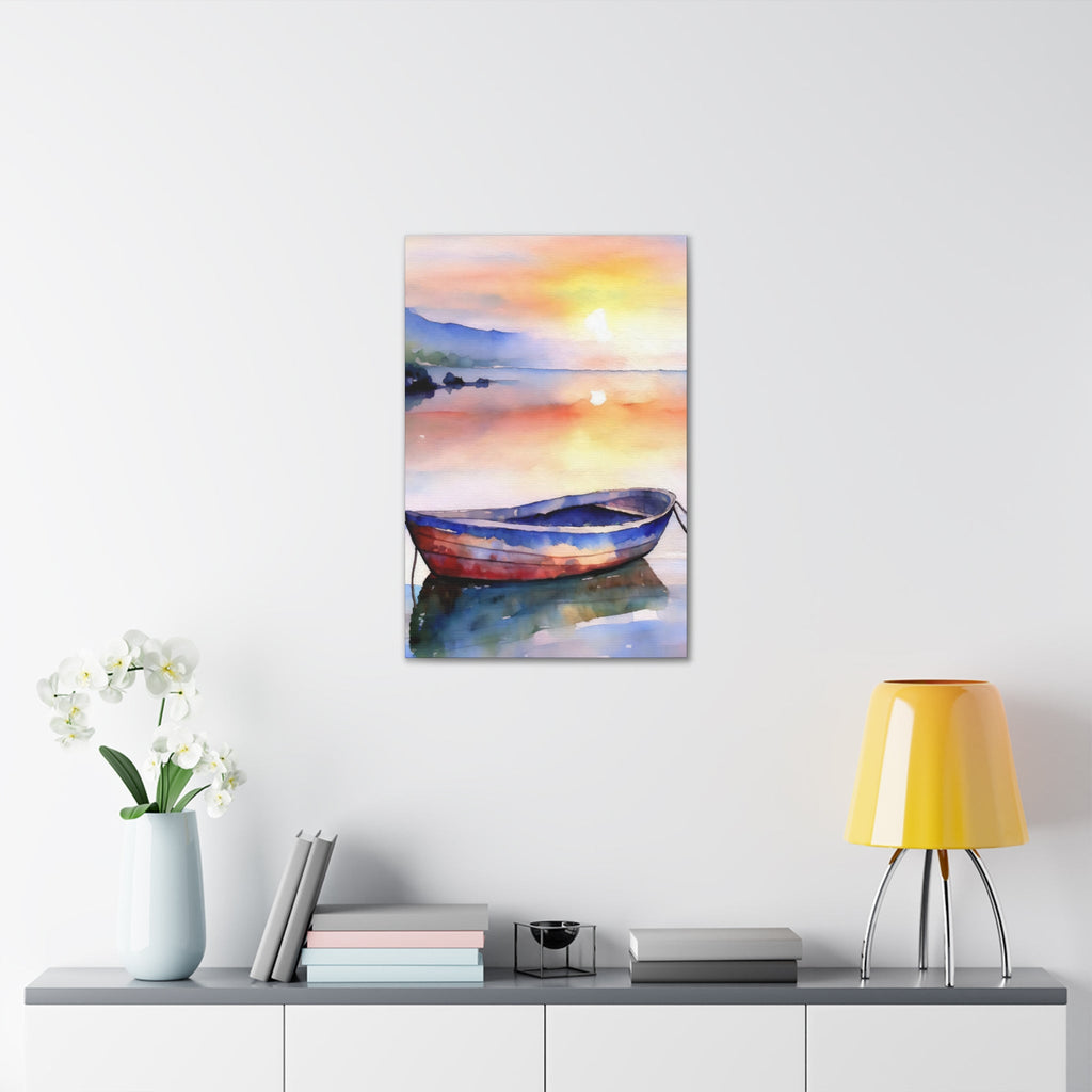 Wall Art Decor - Canvas Print Artwork - Sunset by the Sea