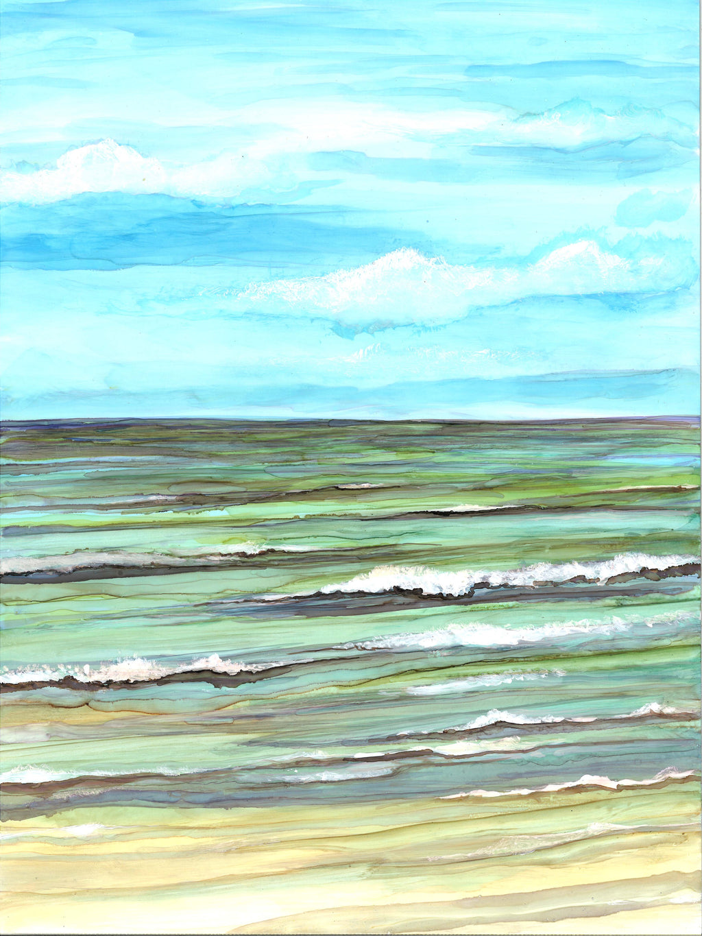 Calm Seas : Greeting Card