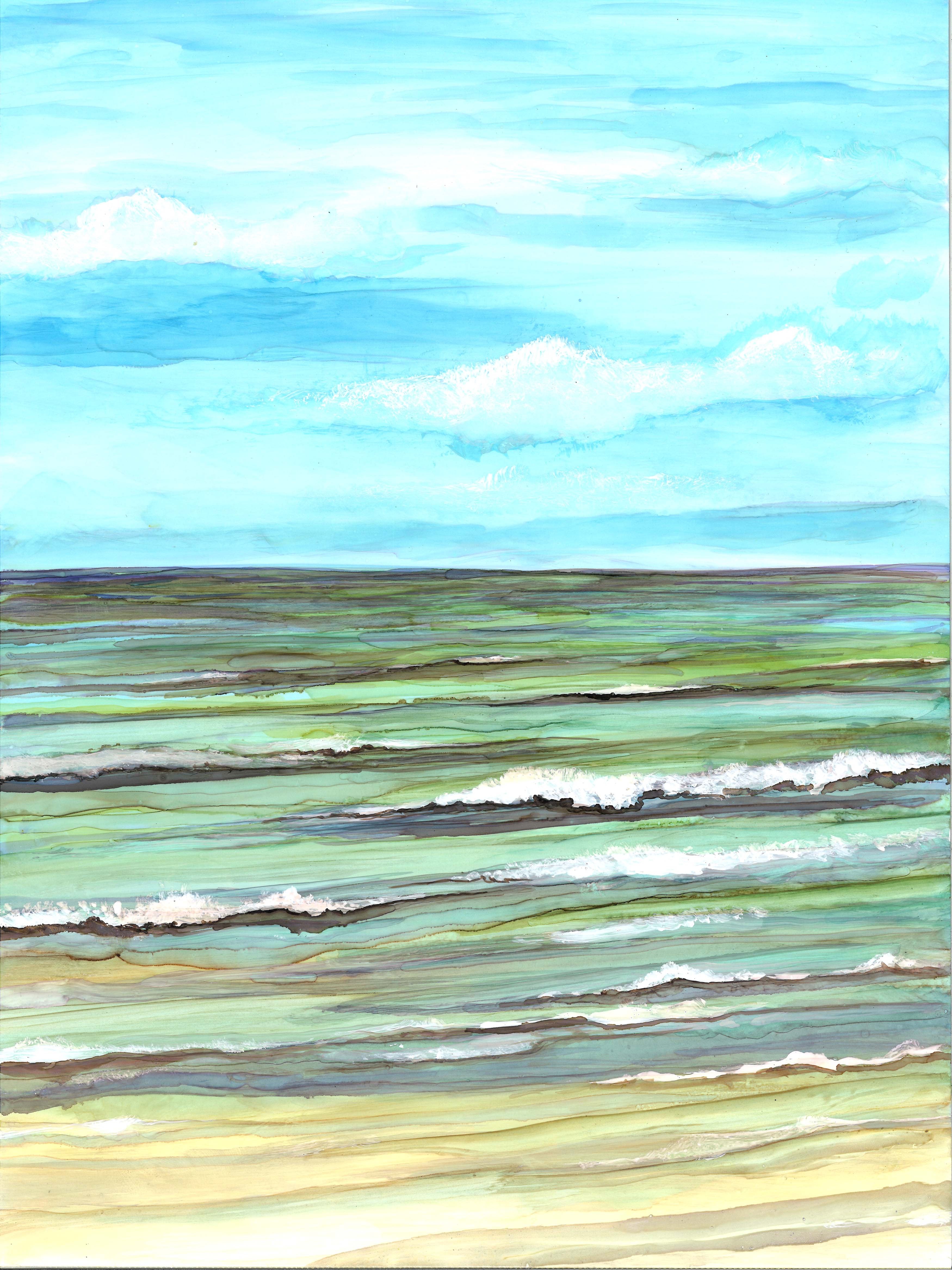 Calm Seas : Greeting Card