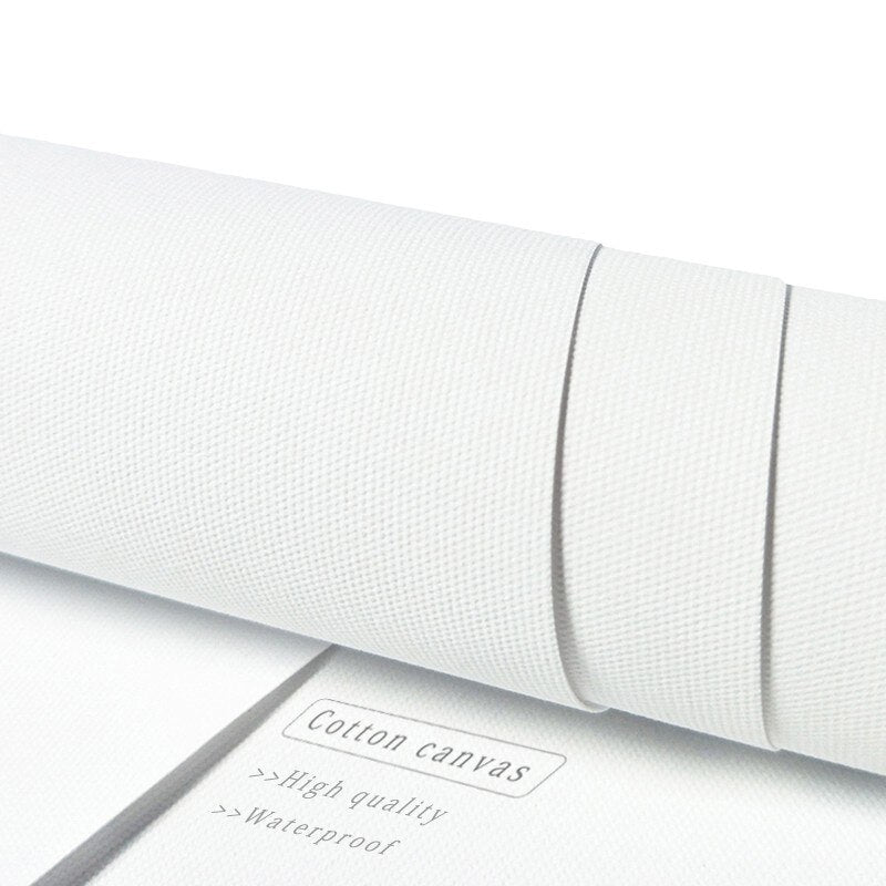 Giraffe Cattle Canvas Painting Nursery Wall