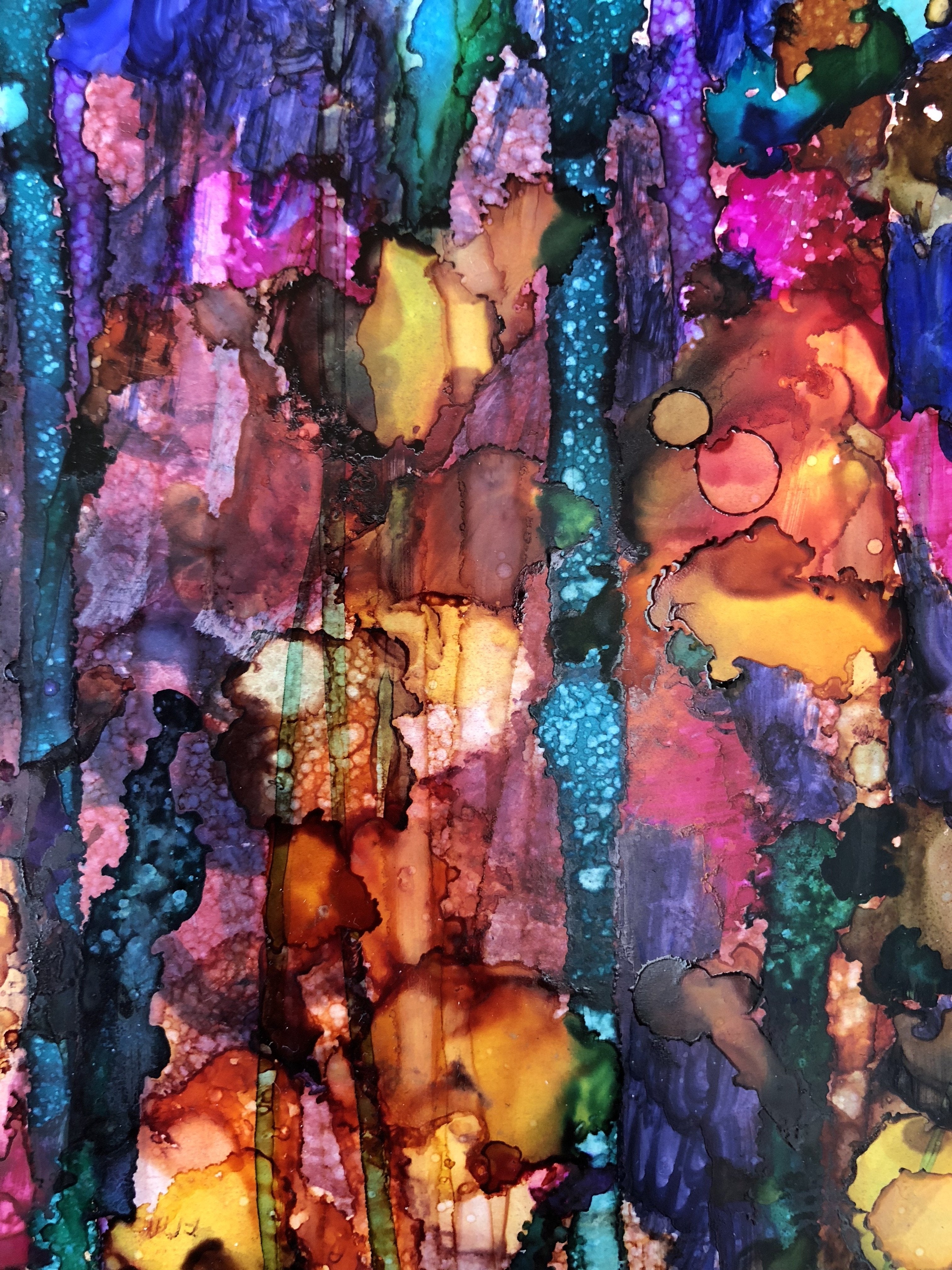 Abstract Forest : Art Prints