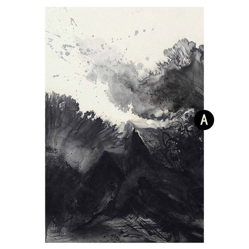 Ink Painting Canvas Printings Household Living