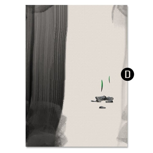 Ink Painting Canvas Printings Household Living