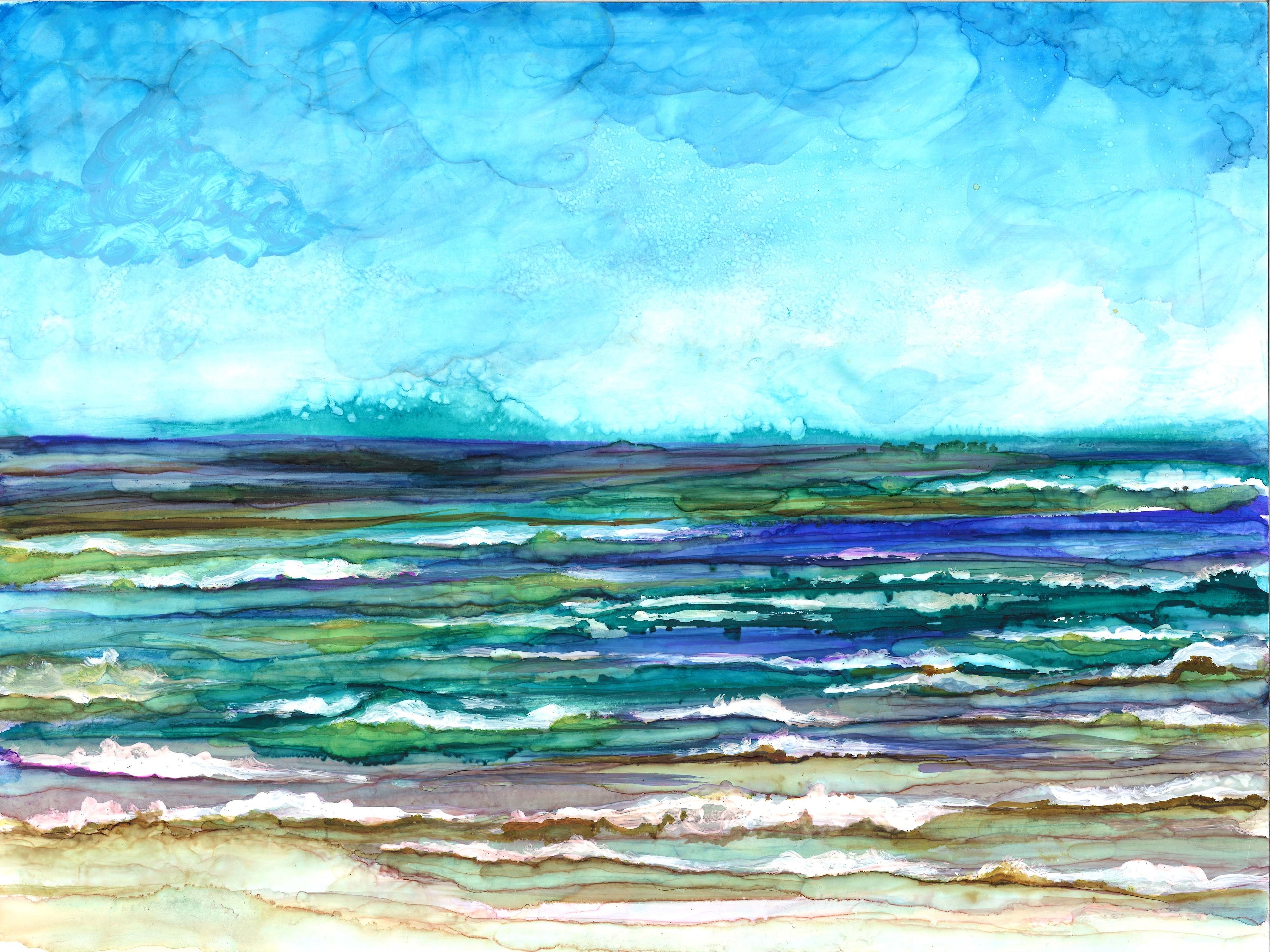 Ocean Breeze : Blank Greeting Cards