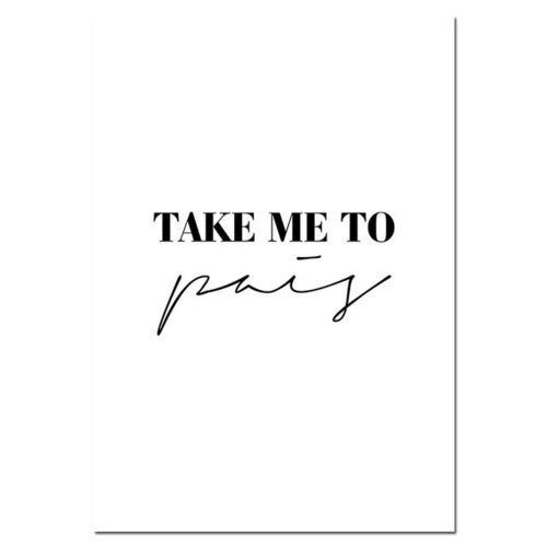 Paris Landscape Canvas Art Posters Prints