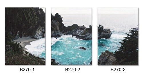 Scandinavian Coastal Landscape Posters Modern