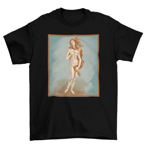 Powerful Paintings That Capture The Beauty Birth of Venus t-shirt