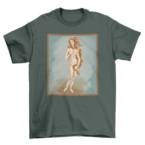 Powerful Paintings That Capture The Beauty Birth of Venus t-shirt