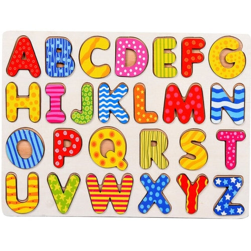 Wooden Letter Alphabet Number Gift Fun Hobby