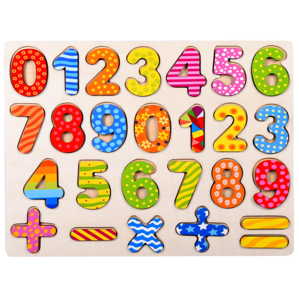 Wooden Letter Alphabet Number Gift Fun Hobby
