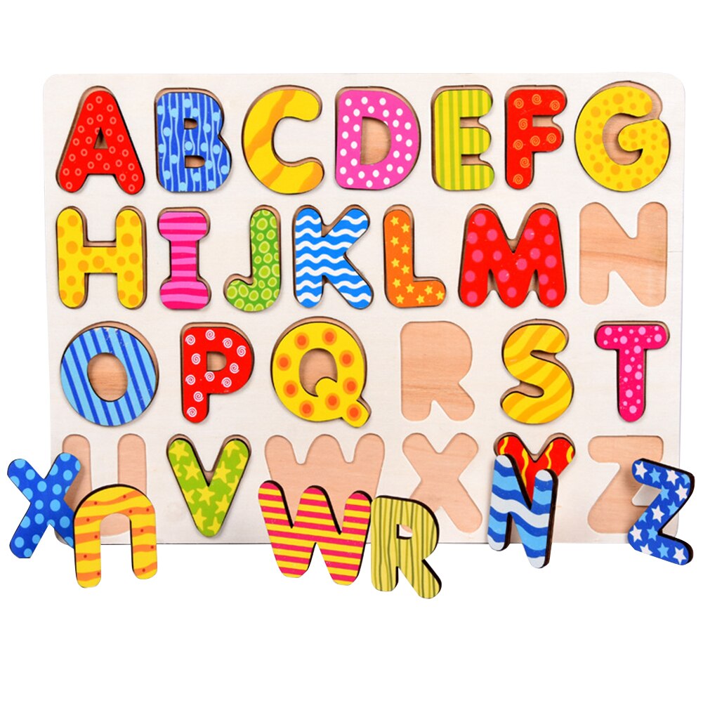 Wooden Letter Alphabet Number Gift Fun Hobby
