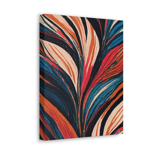Canvas Wall Art Decor - Boho Multicolor Tropical Print