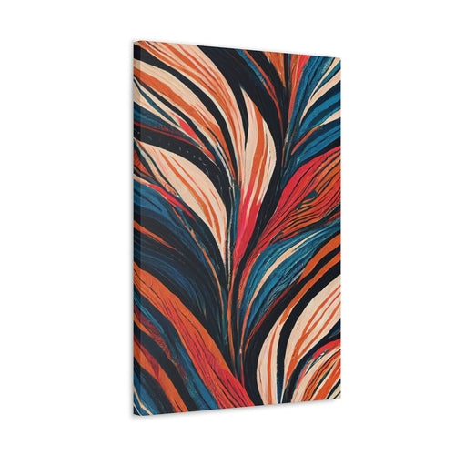 Canvas Wall Art Decor - Boho Multicolor Tropical Print
