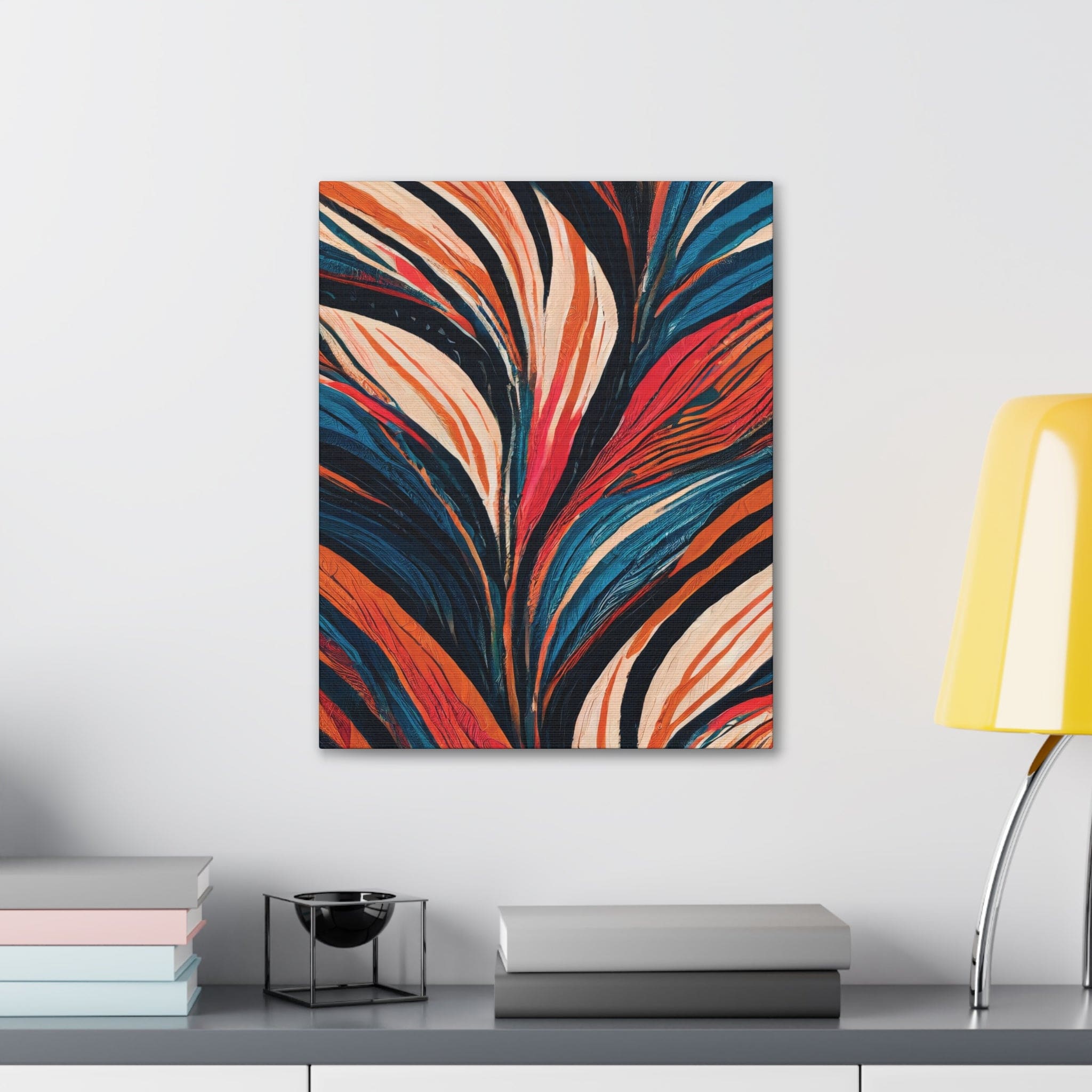 Canvas Wall Art Decor - Boho Multicolor Tropical Print