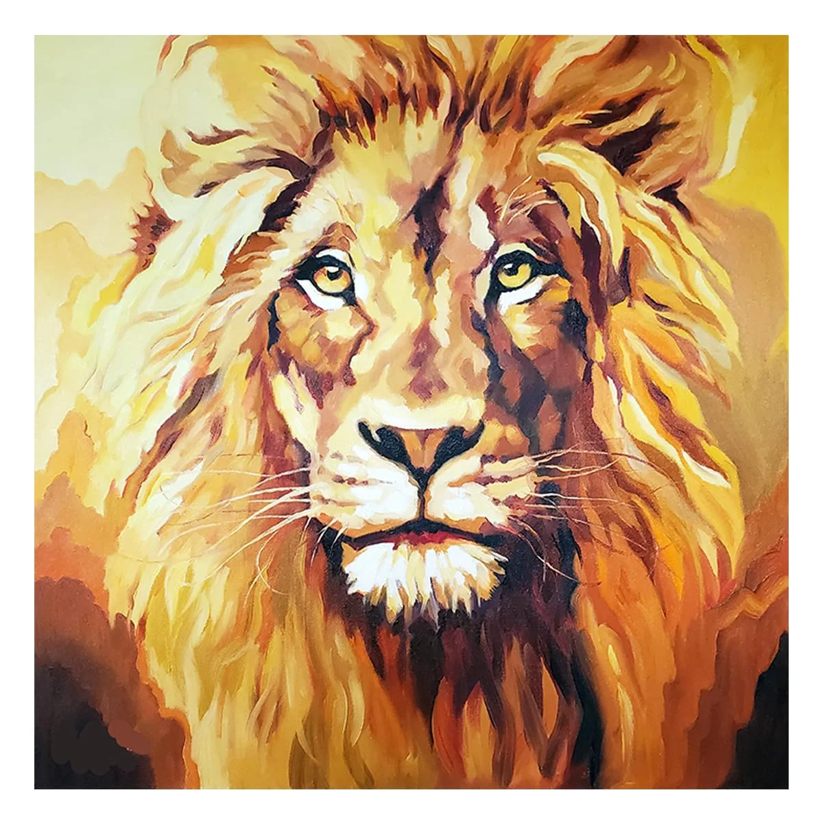 Wall Decoration Loin Painting