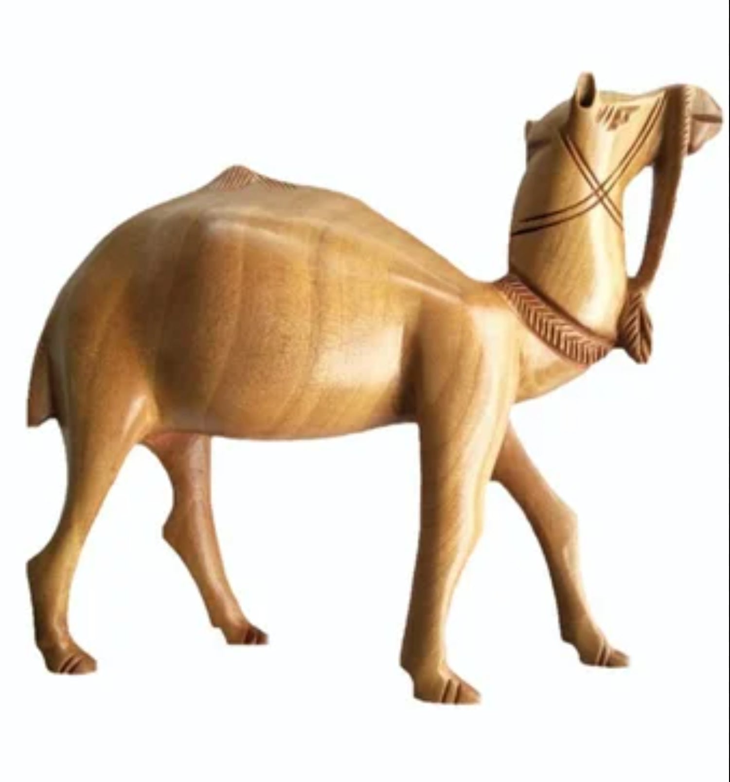 Wooden handmade plain camel