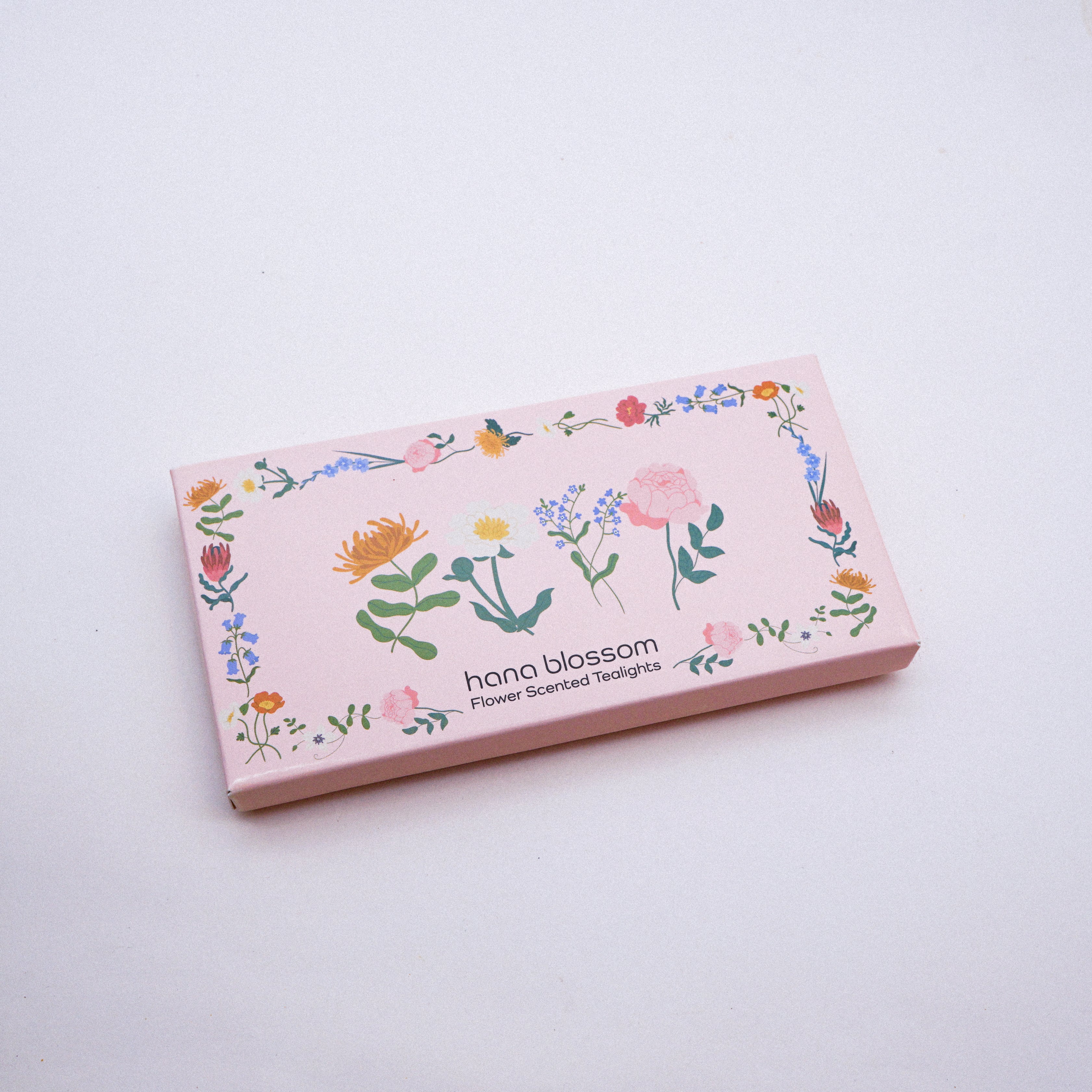 White Campanula Scented Tealights