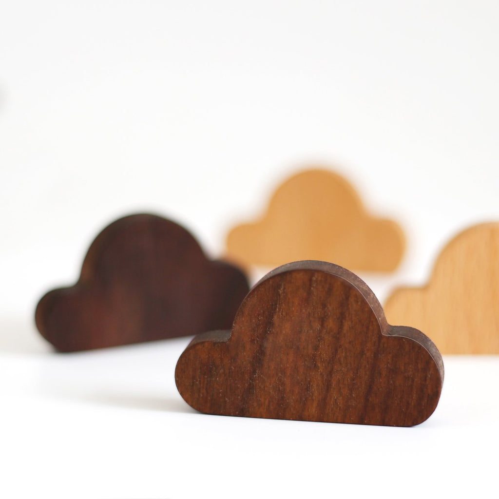 Clound Wooden Magnetic Key Holder