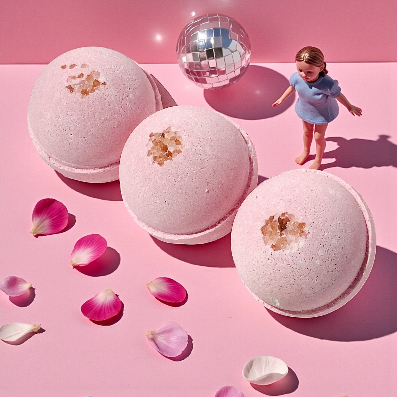 Cherry Blossom and Himalayan Salt Large Bath Bomb - 8oz