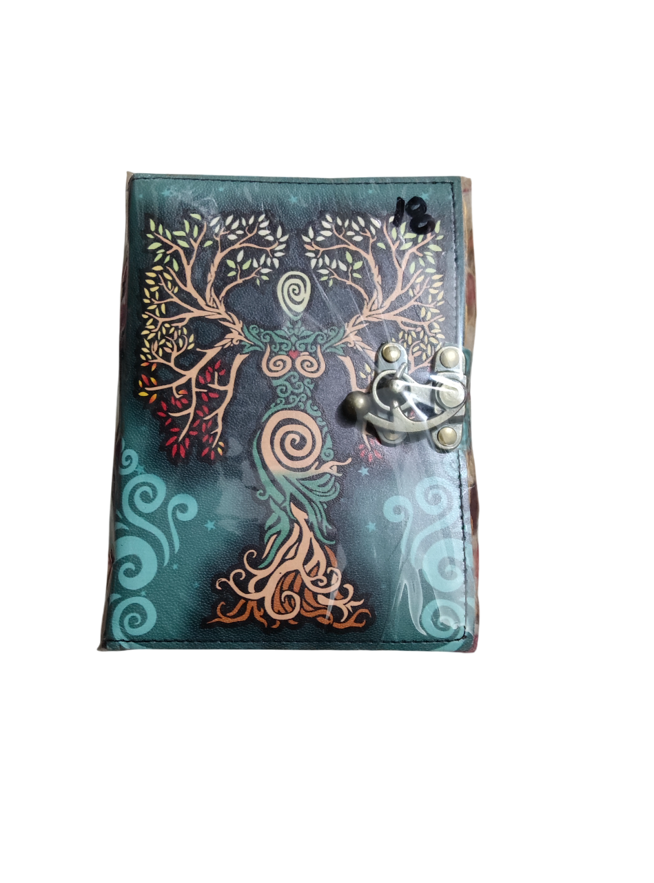 Handmade paper antique diary