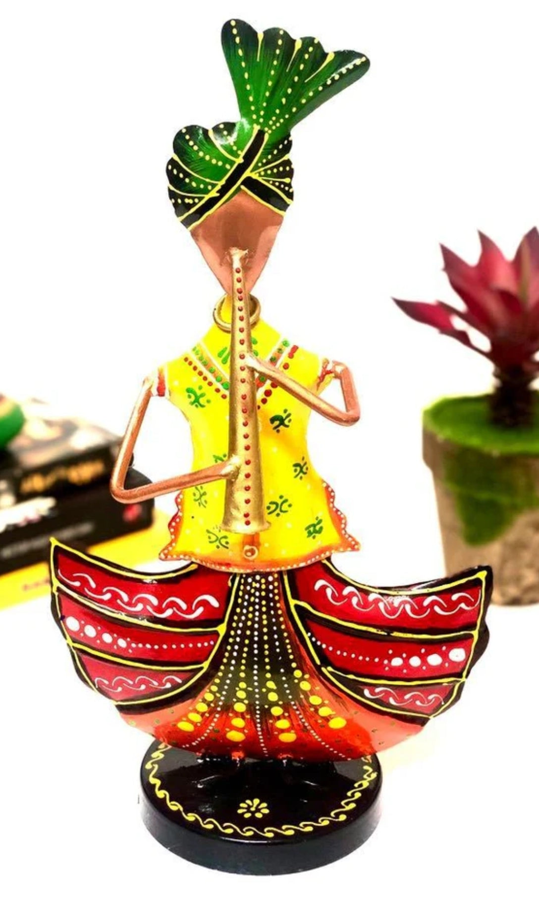 Colourful musician set