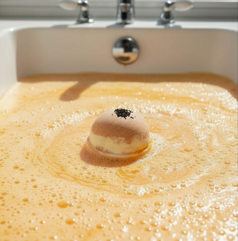 Chai Pumpkin and Autumn Halloween Large Bath Bomb - 8oz