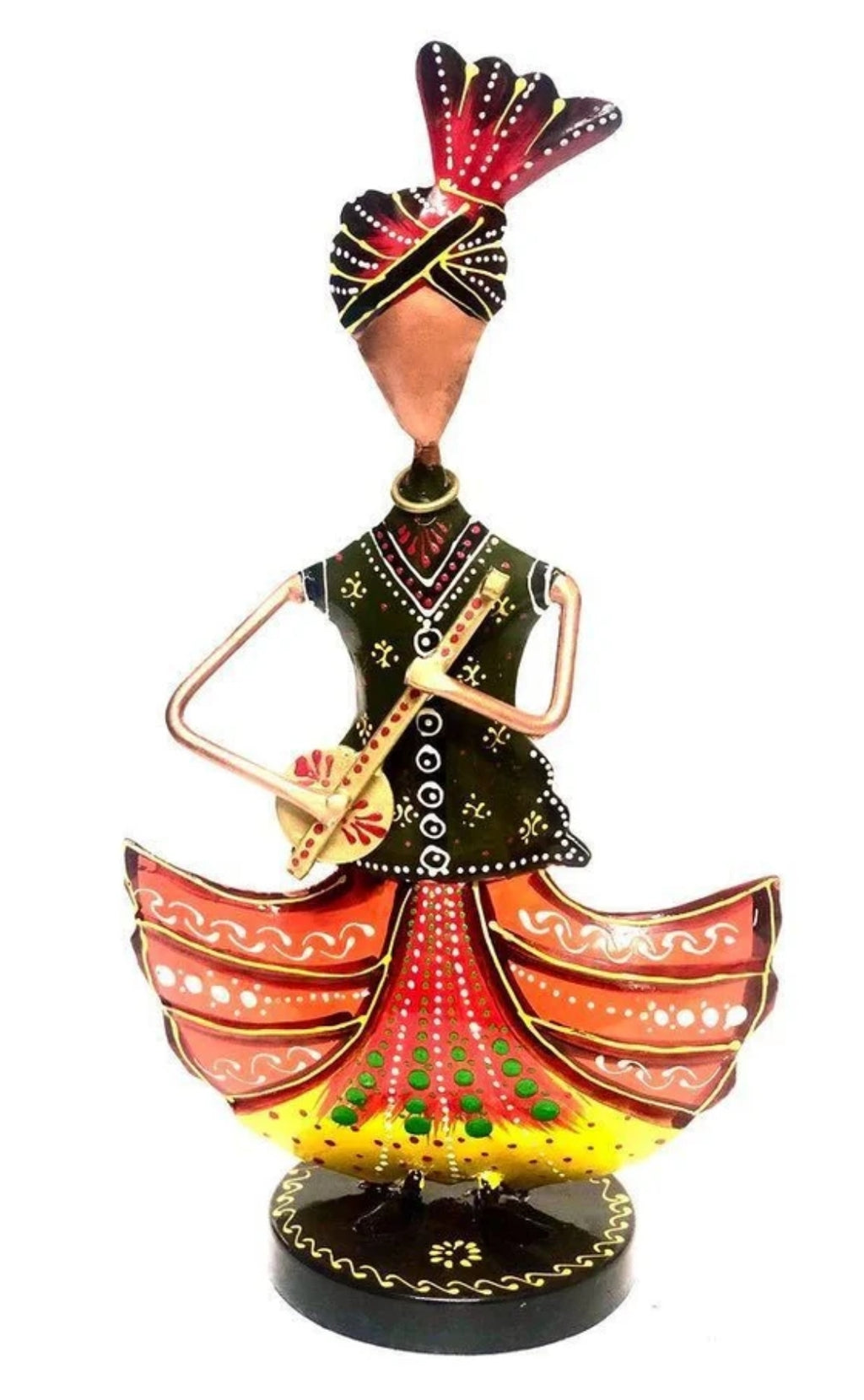 Colourful musician set