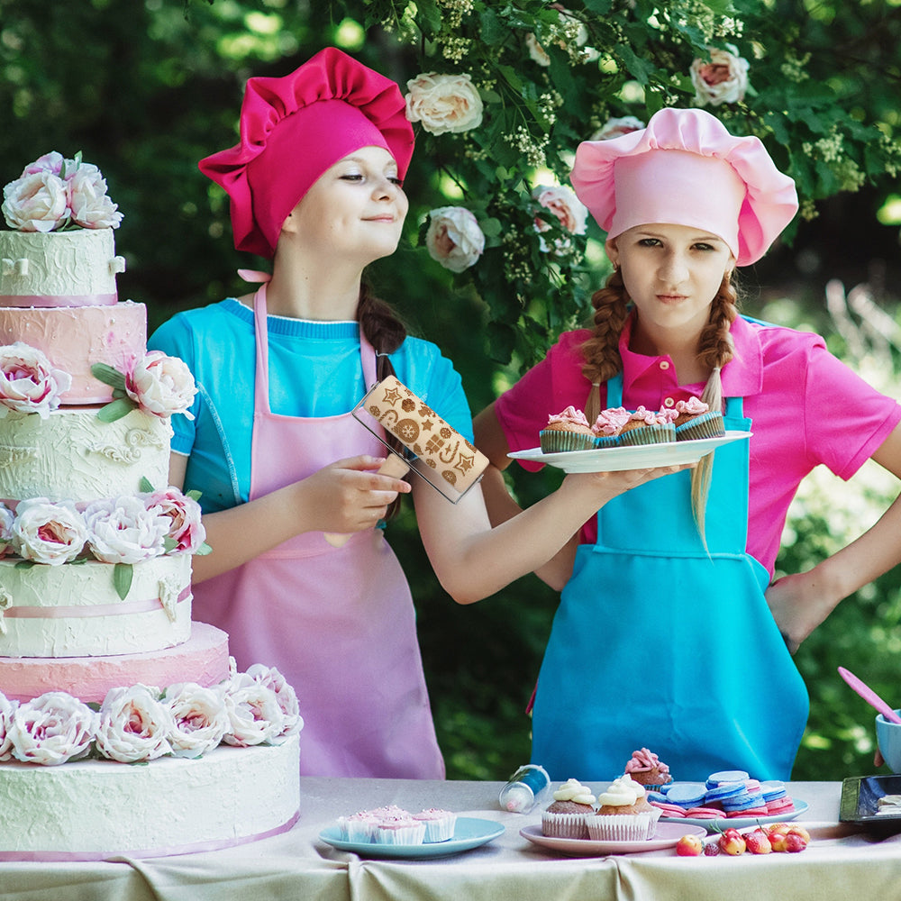 Christmas Wooden Rolling Pins Cookies