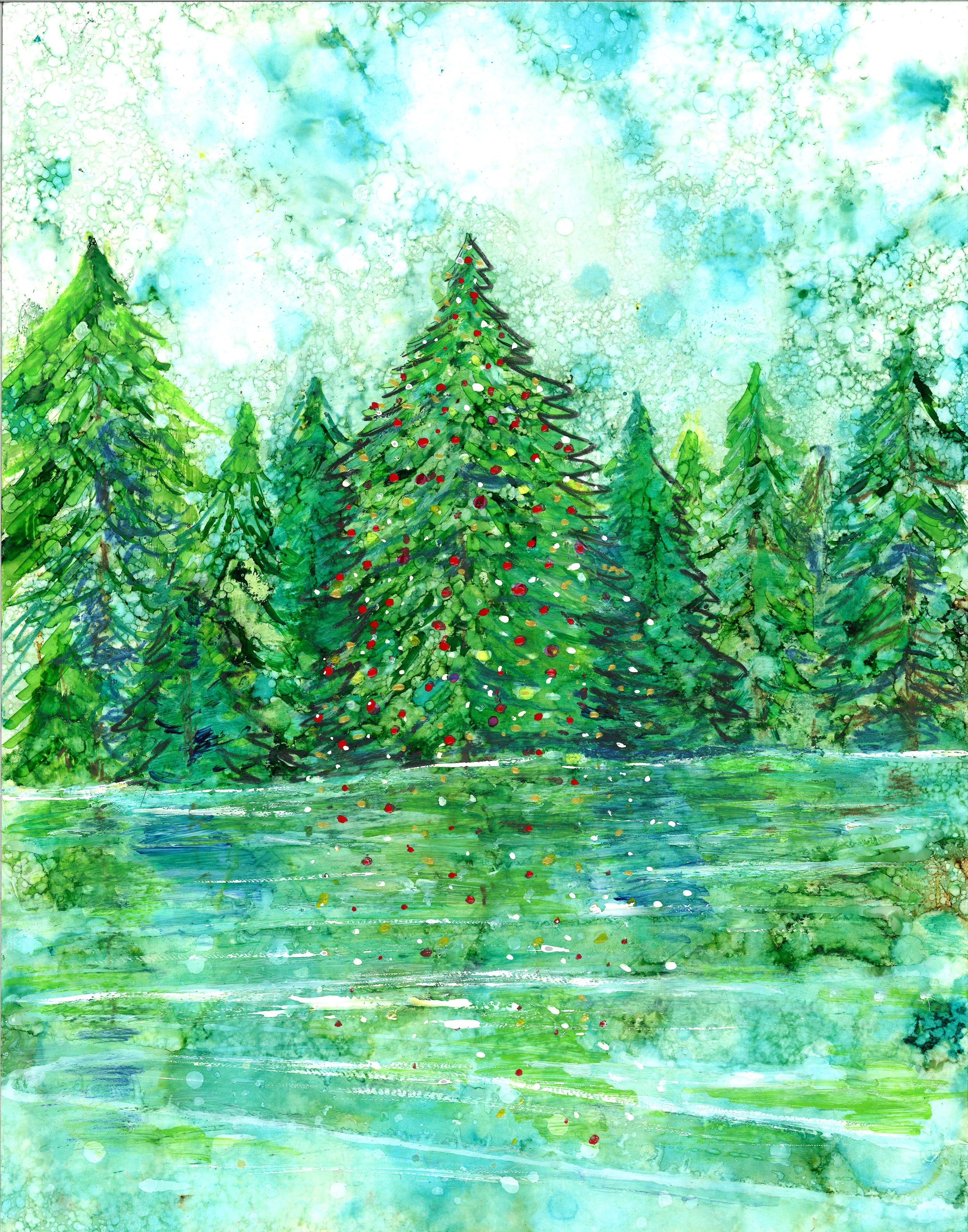 Peace & Joy : Greeting Card