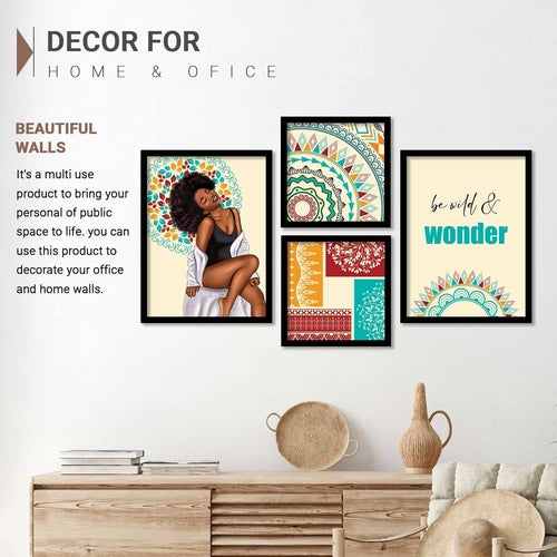 Modern Wall Art Framed Wall Paintings for Living Room and Home Decor -