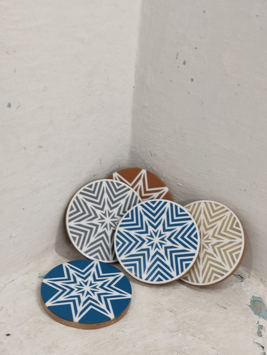 Handcrafted Wooden Tray-D23