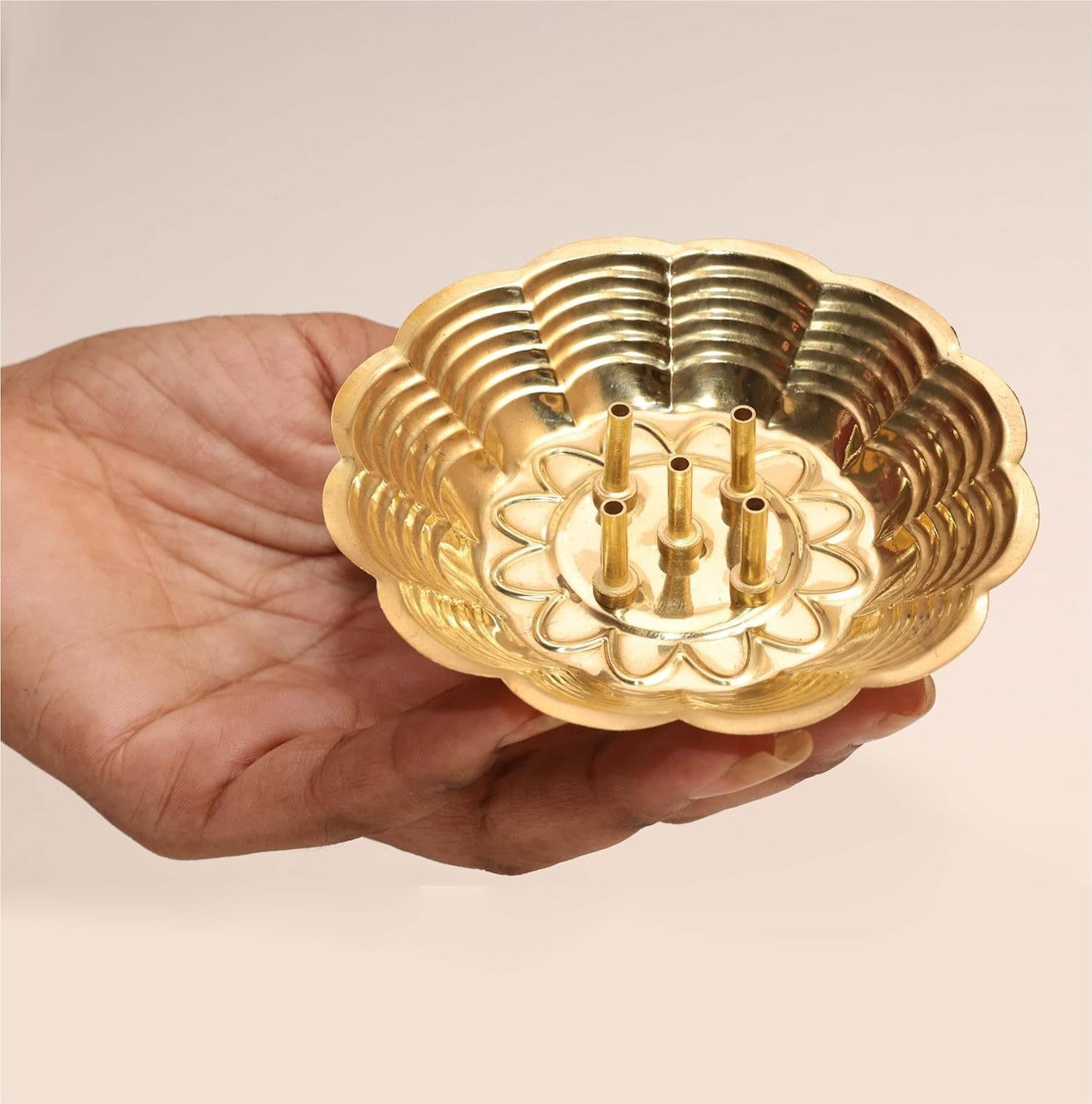 Agarbatti Stand-Nice Gold