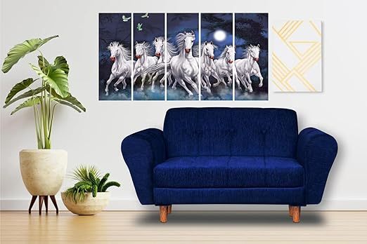 Set Of 5 Wall Painting multiple Frame For Home Decoration, Living
