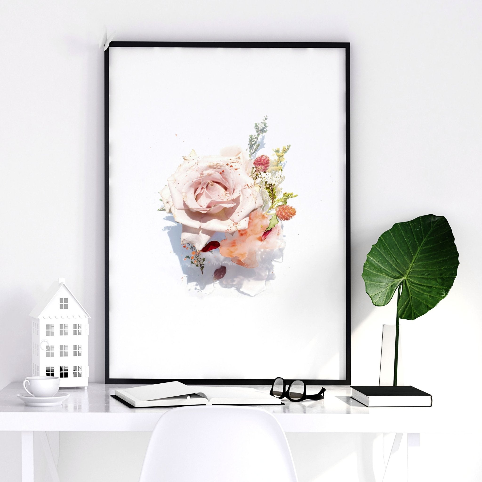 Office paintings ideas | set of 3 framed wall art