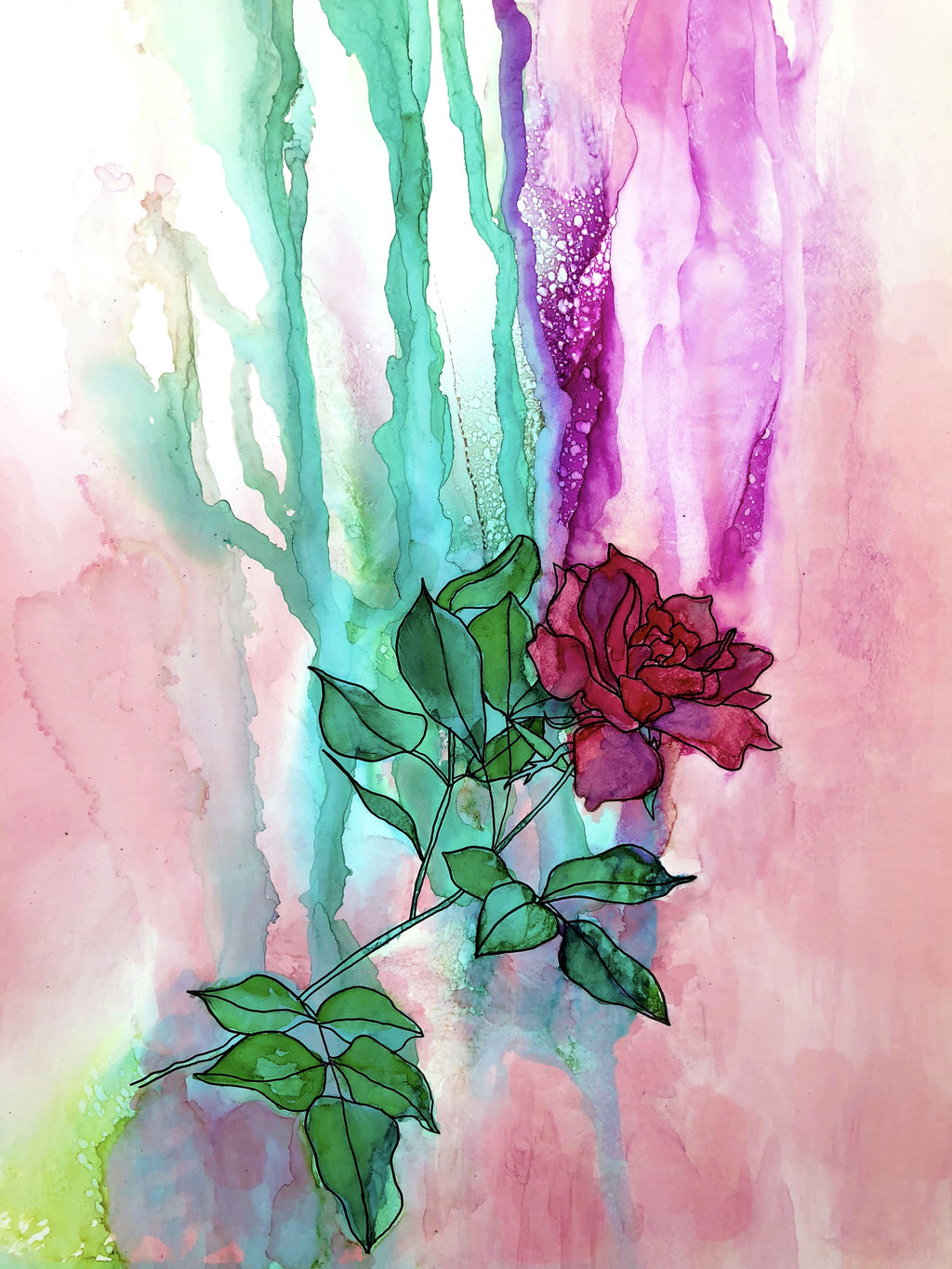 Rose from My Mother's Garden : Prints